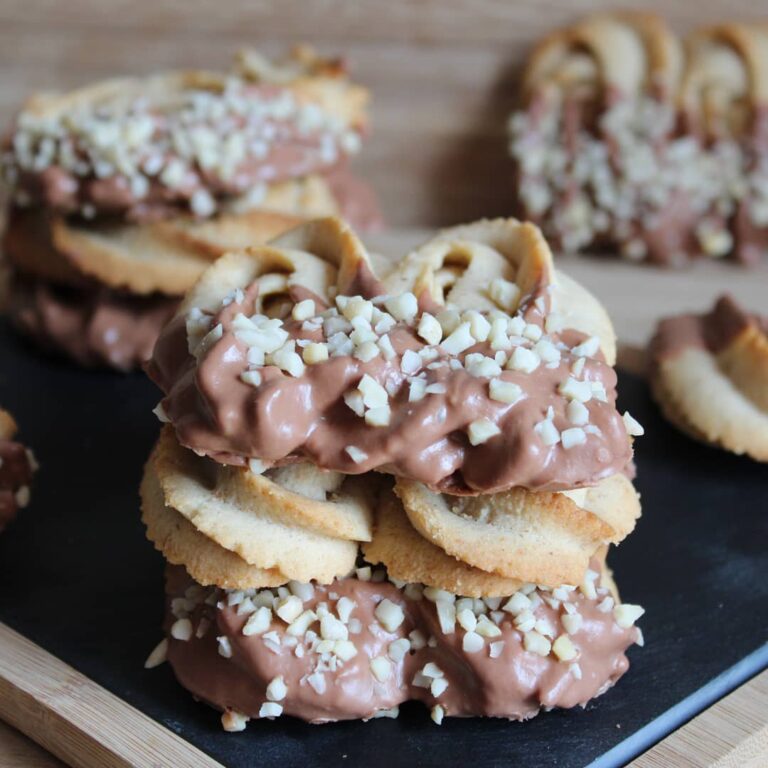 Sablés viennois mi-choco