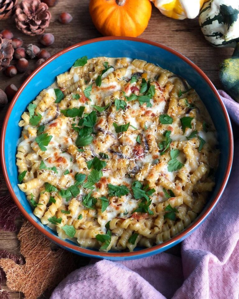 Mac and cheese au potiron