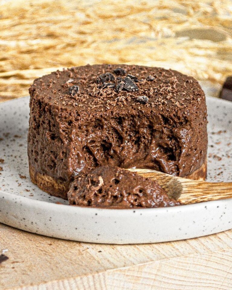 Entremet mousse au chocolat