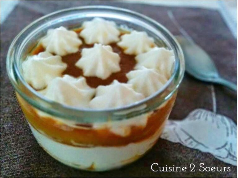 Mousse de fromage blanc mangue, coco