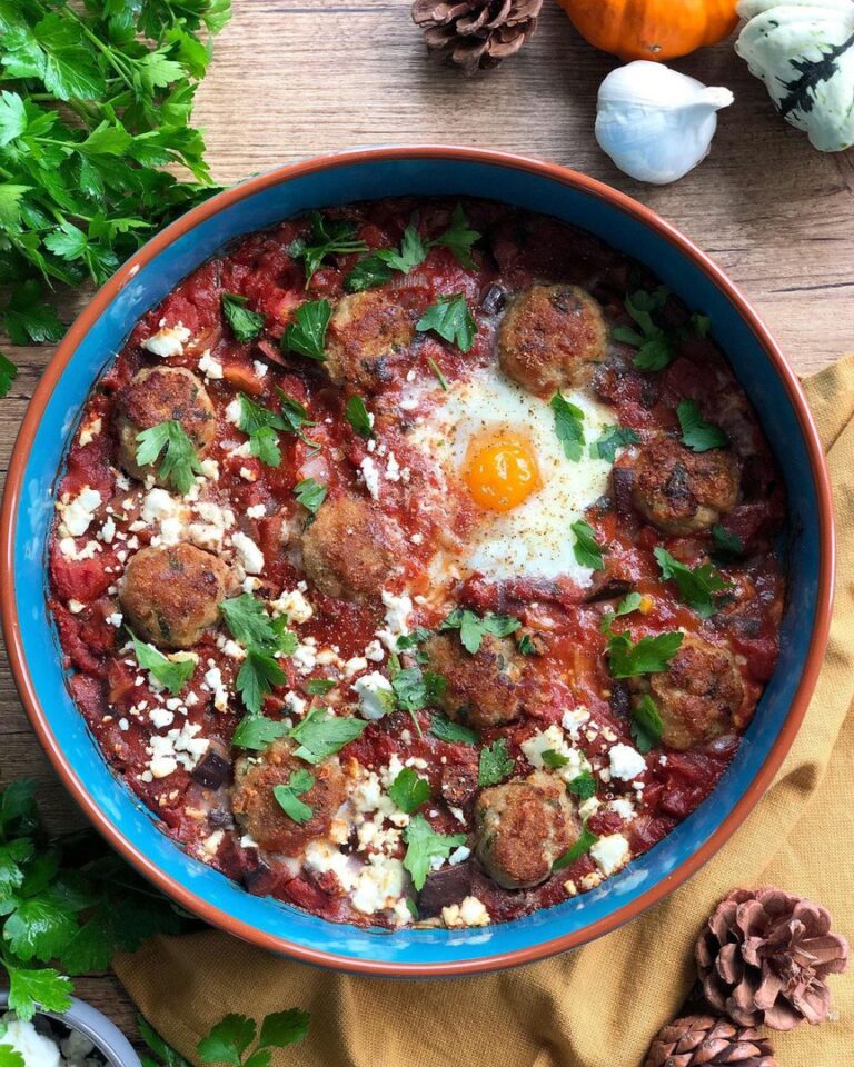 Tajine de kefta aux oeufs