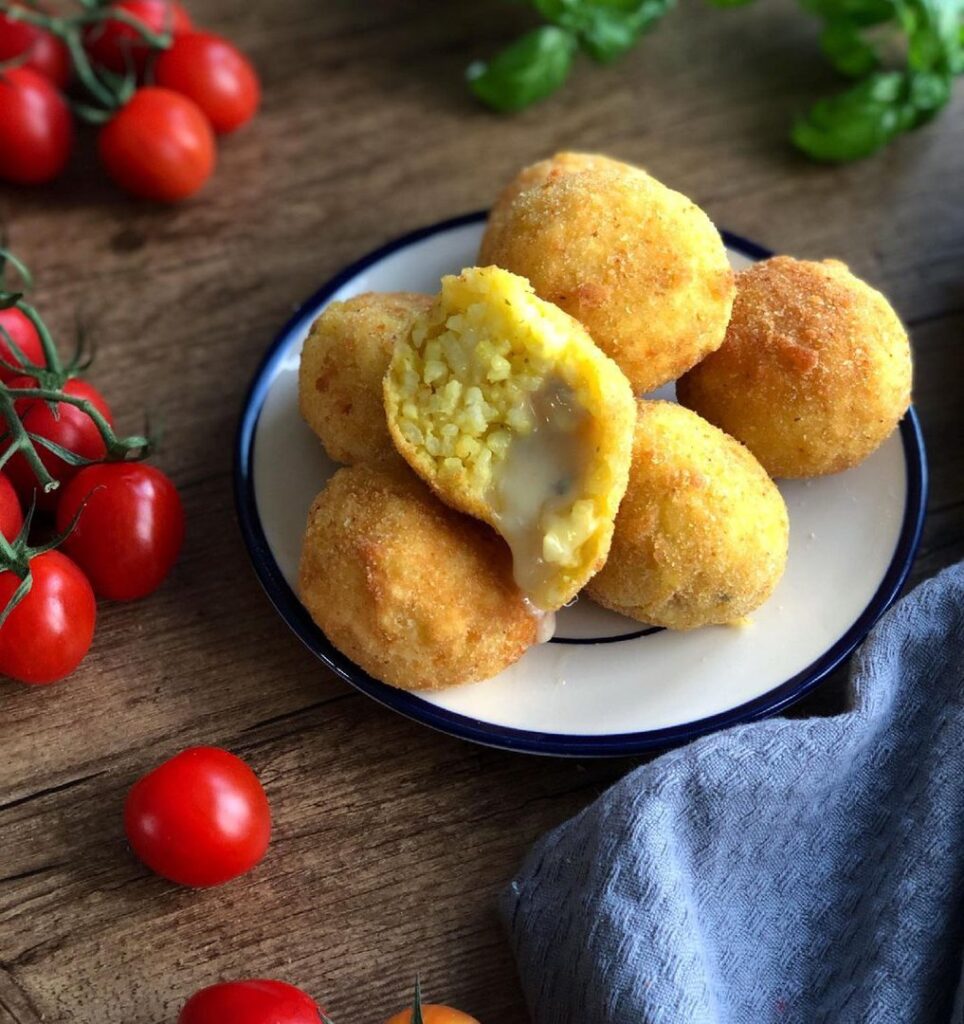 Arancini coeur gorgonzola