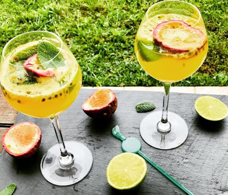 Cocktail passion fait maison