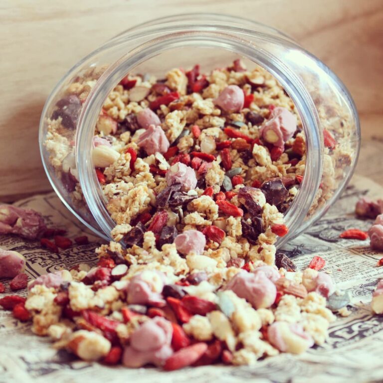 Granola maison aux baies de gogi