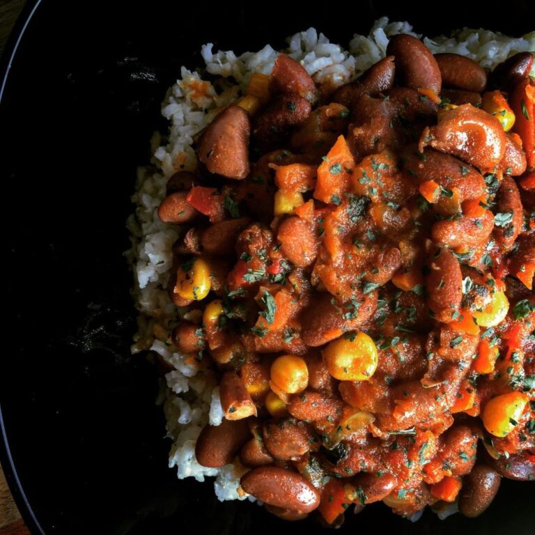 Chili végétarien maison