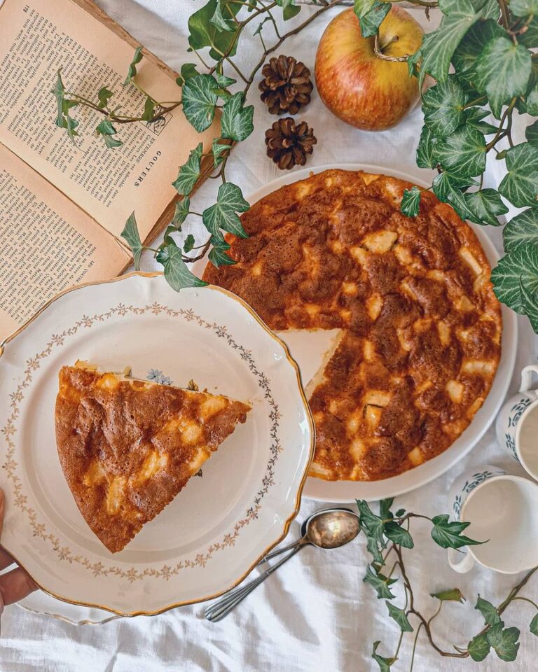 Gâteau aux pommes moelleux