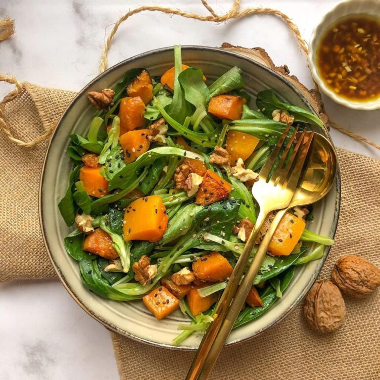 Salade de mâche aux légumes