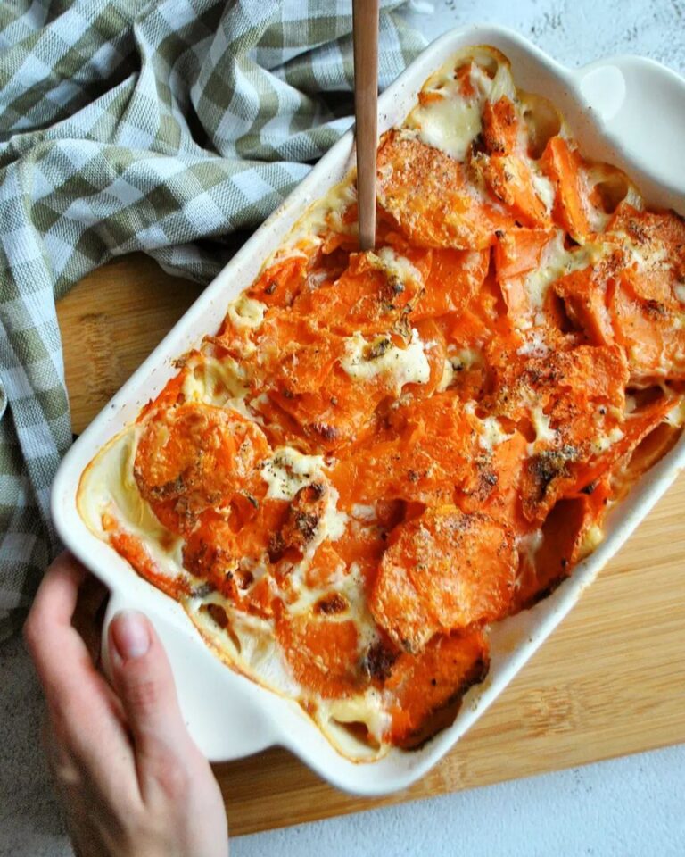 Gratin dauphinois de patate douce