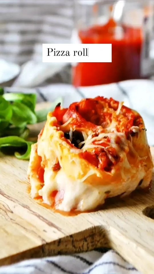Pizza rolls au jambon