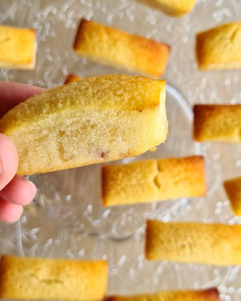 Financiers aux fruits confits