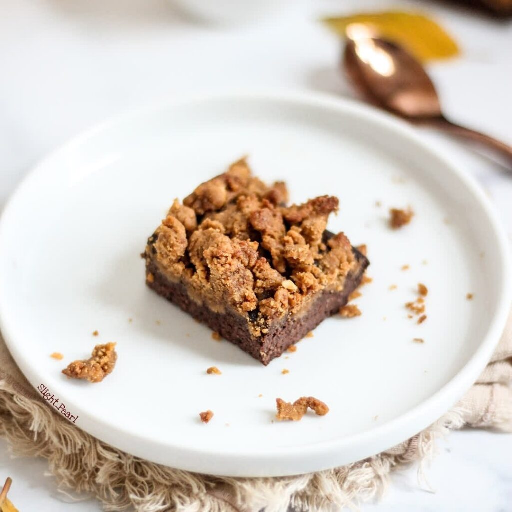 Brookie au beurre de cacahuètes