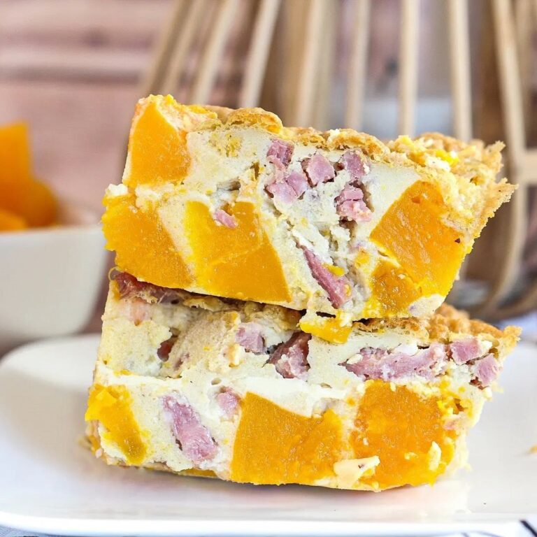 Clafoutis bacon et butternut