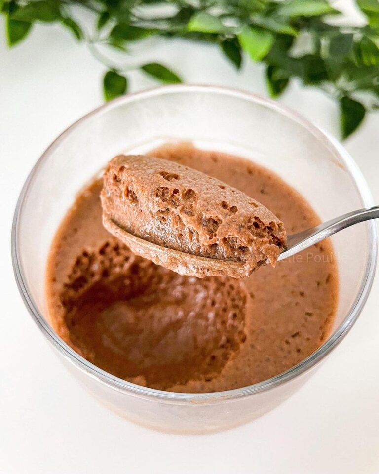Mousse au chocolat vegan