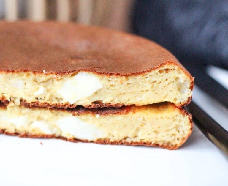Pancake fourré carotte & feta