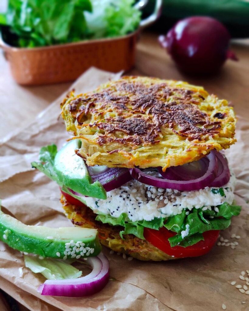 Röstis Burger Veggie