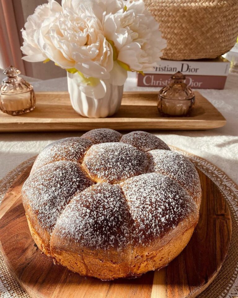 Brioche fleur d&rsquo;oranger au robot