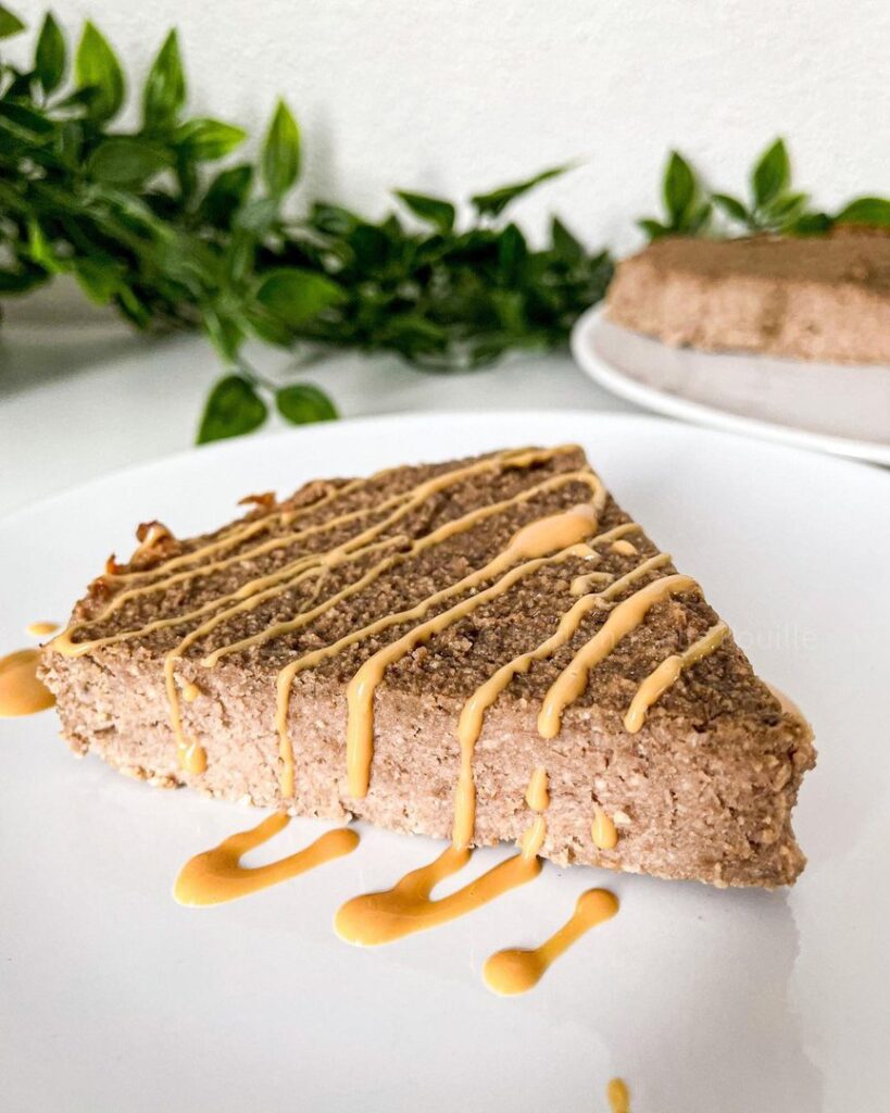 Gâteau banane, coco et noix