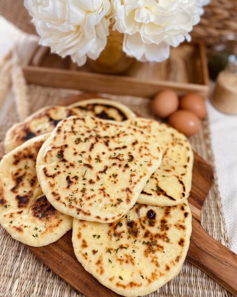 Naans au fromage