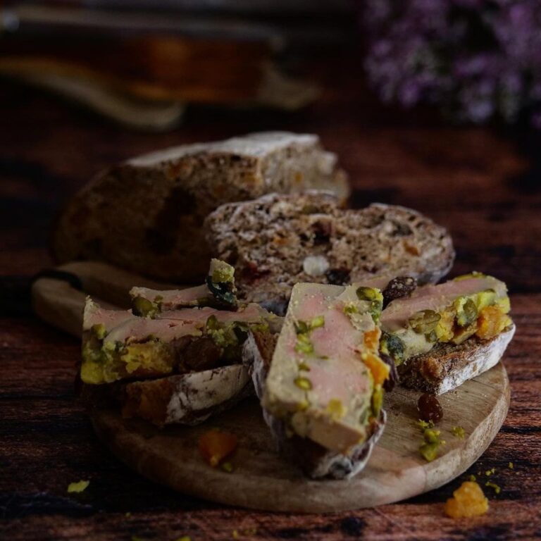 Foie gras aux fruits secs