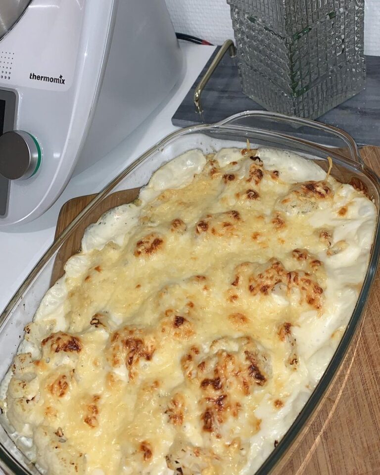 Gratin de chou-fleur sauce béchamel