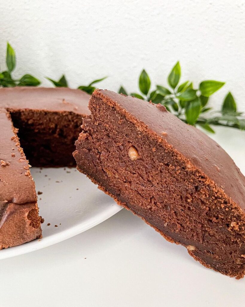 Fondant chocolat et cacahuètes