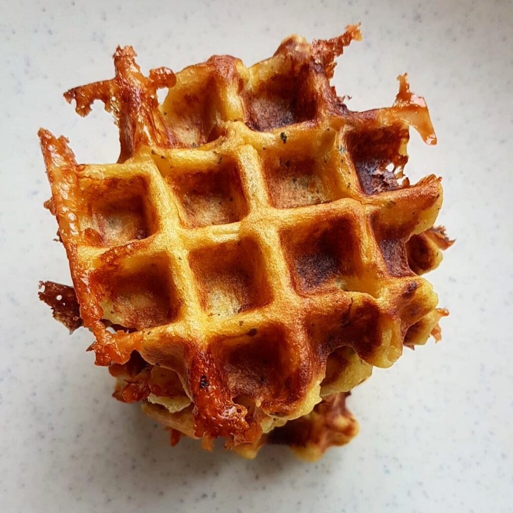 Gaufres salées aux pommes de terre