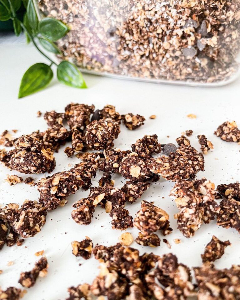 Granola maison tout choco