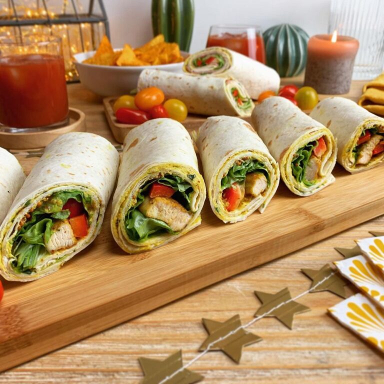 Wrap poulet-curry