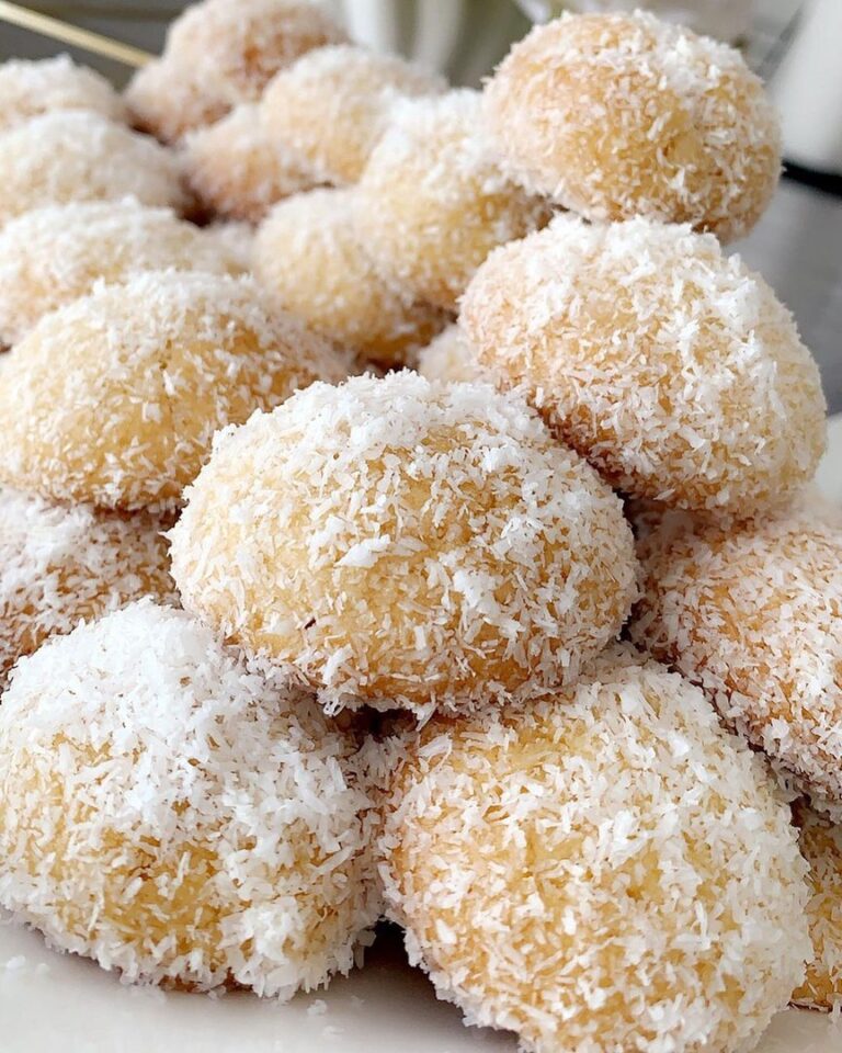 Boule coco maison