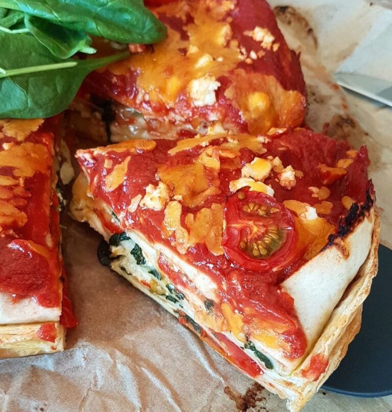 Tortilla façon pizza
