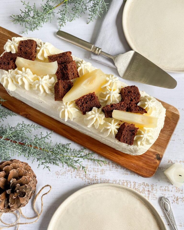Bûche façon forêt noire