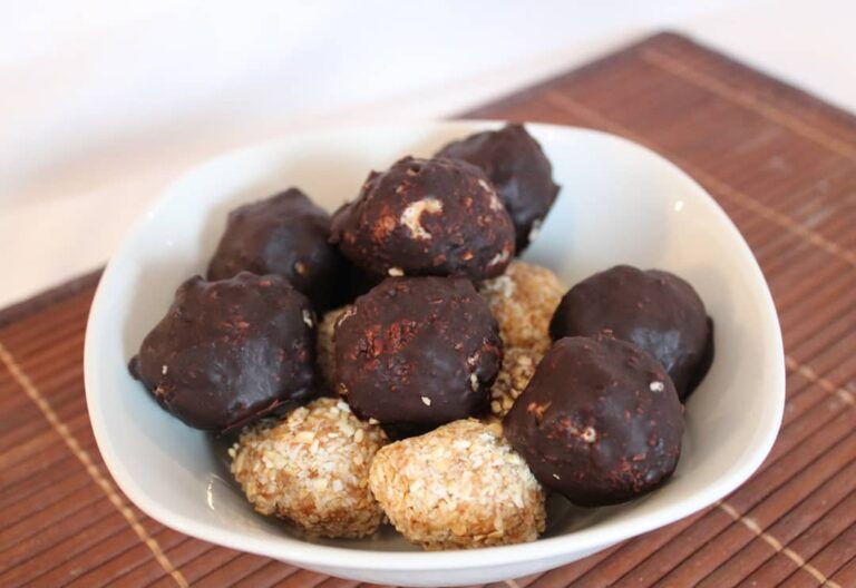 Energy balls chocolat coco
