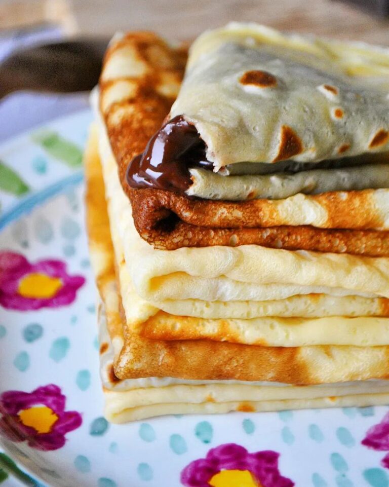 Crêpes inratables sans repos