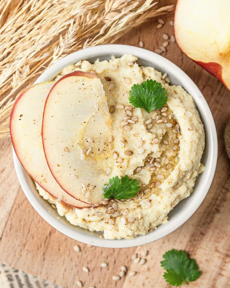 Houmous à la pomme