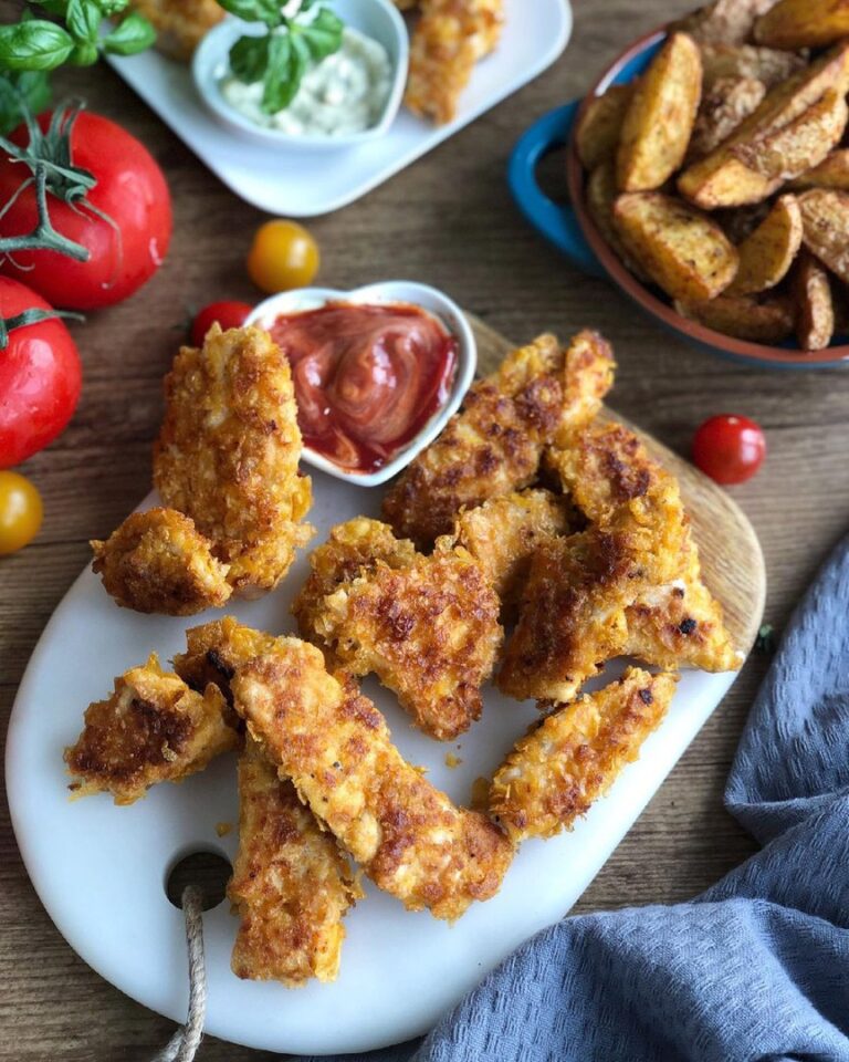 Nuggets de poulet et leur panure aux céréales
