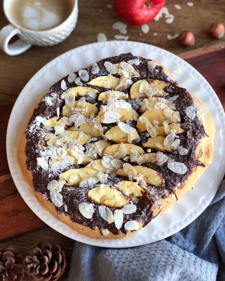Pizza choco et pommes