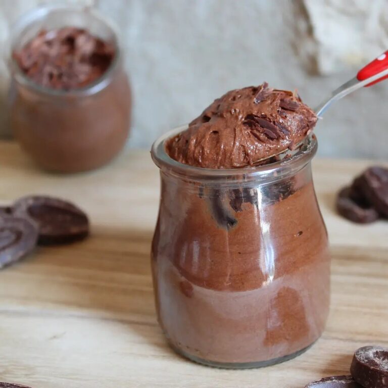 Mousse au chocolat noir