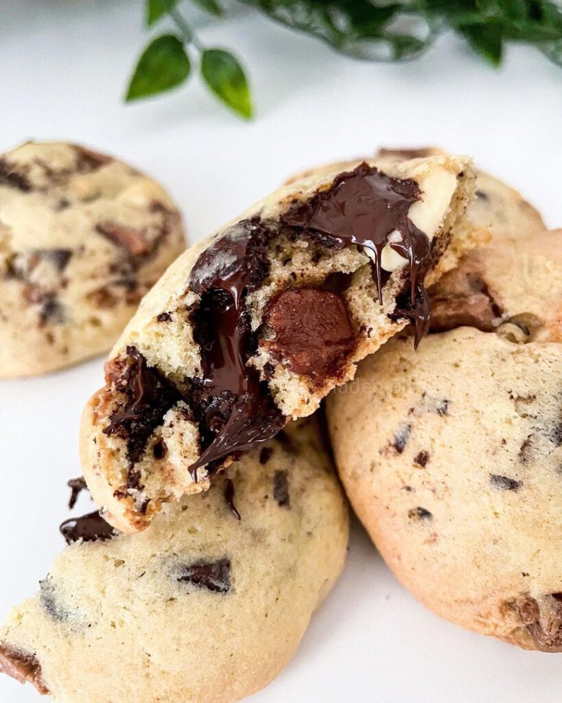 Cookies aux trois chocolats
