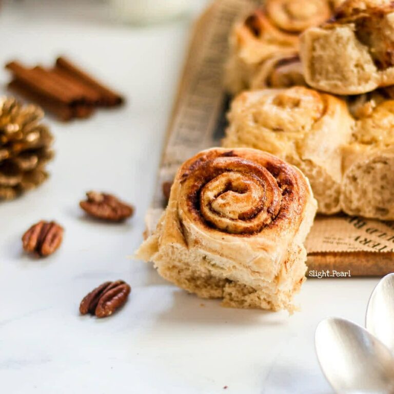 Cinnamon roll brioché