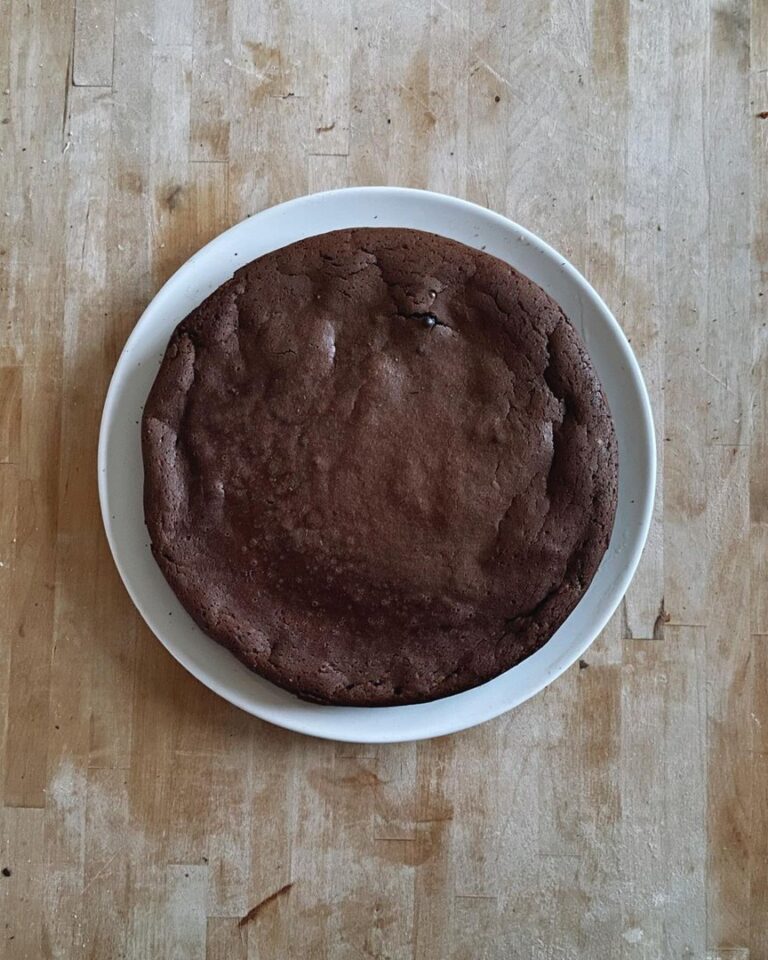 Fondant au chocolat au fromage blanc