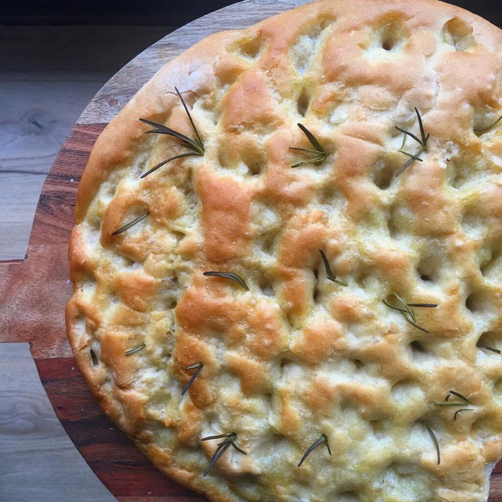 Foccacia au romarin facile