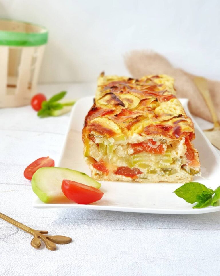 Flan de légumes estival
