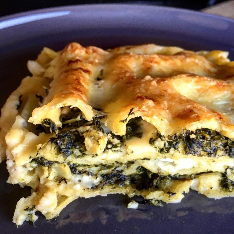 Lasagne épinards et feta
