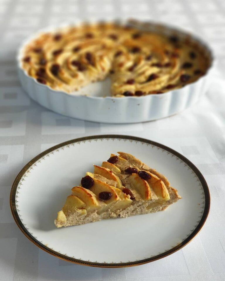 Tarte aux pommes sans pâte