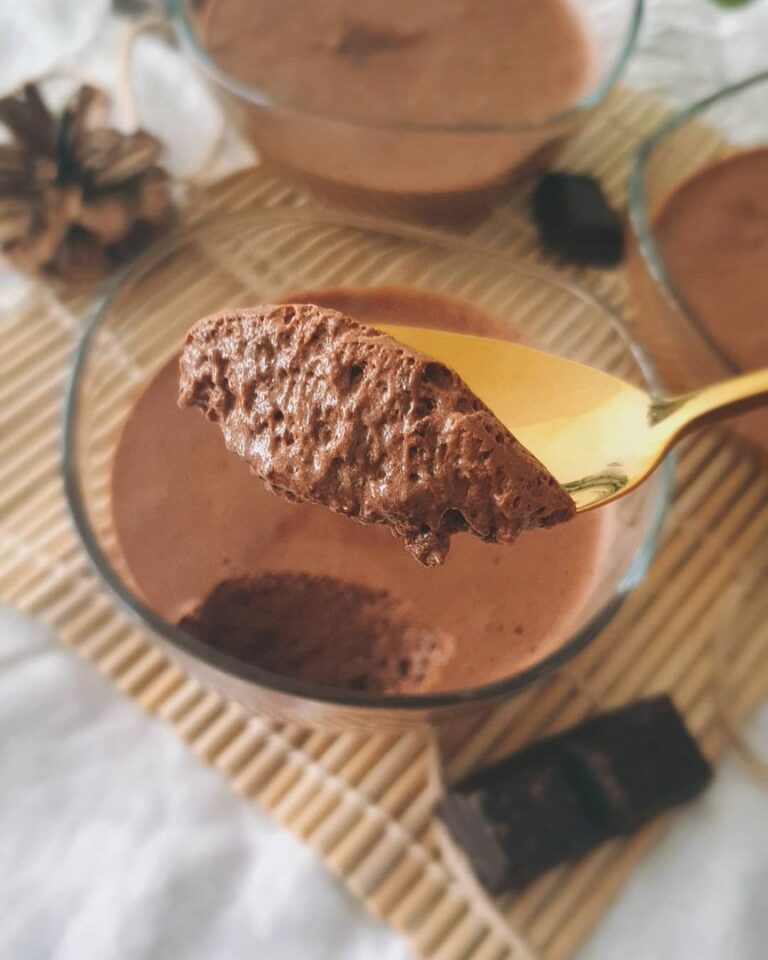Mousse au chocolat vegan