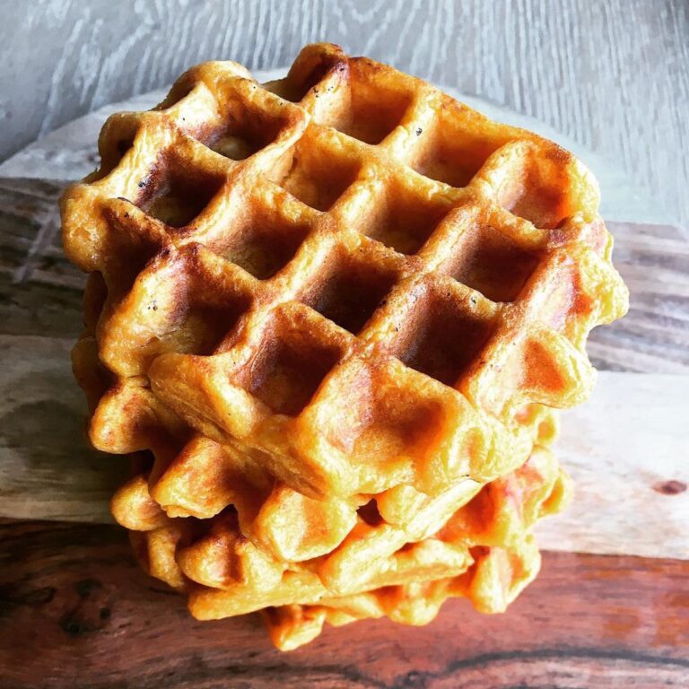 Gaufres à la patate douce