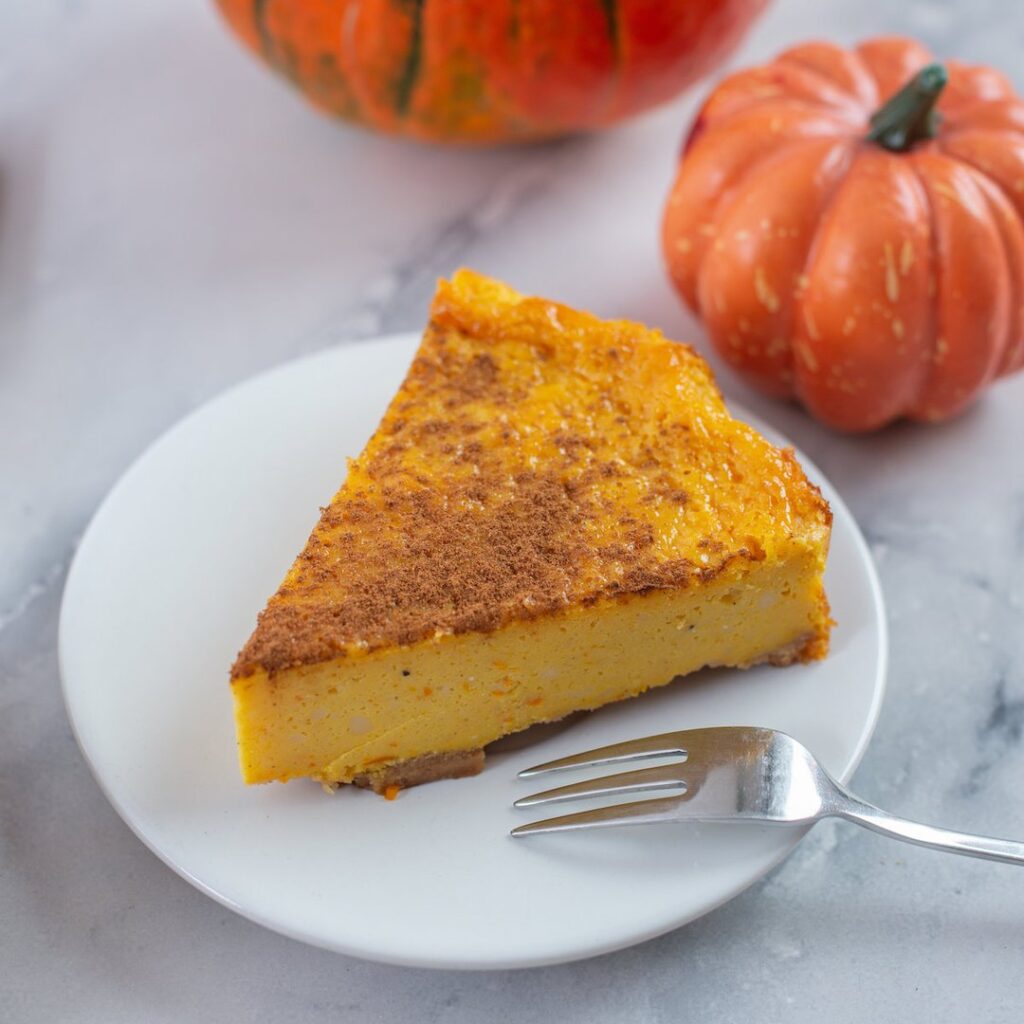 Kürbis Kokosnuss Kuchen