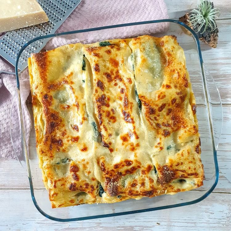 Lasagnes chèvre et épinards faciles et rapides