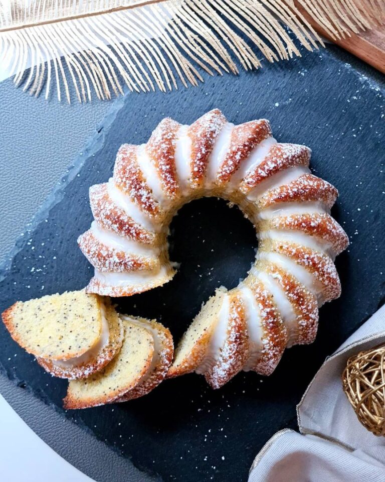 Cake citron pavot traditionnel