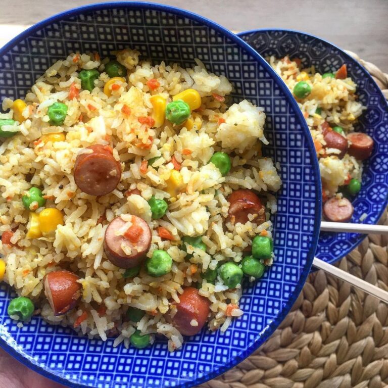 Riz cantonnais végé